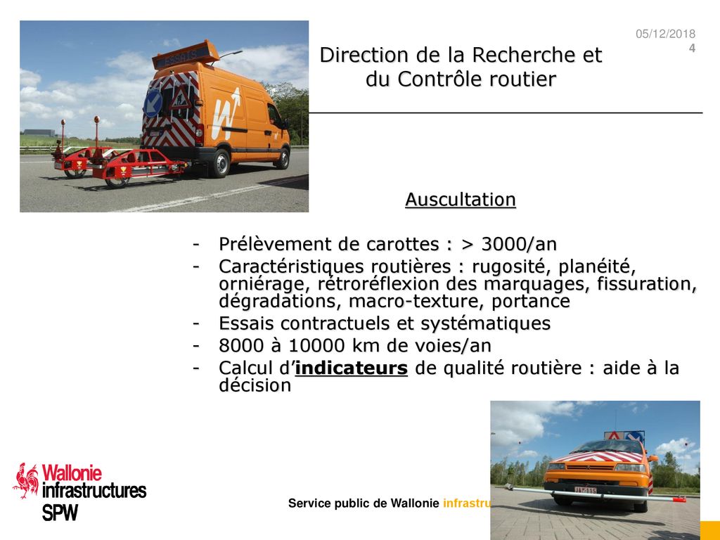 Direction de la Recherche et du Contrôle routier ppt télécharger